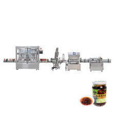 Mixing with Heater Chocolate Hot Sauce Packaging Equipment Bottle Filling Machine